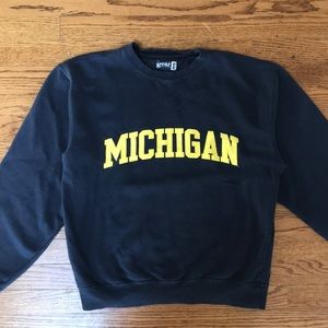 University of Michigan crewneck sweatshirt